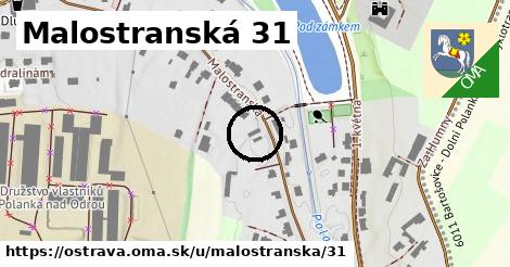 Malostranská 31, Ostrava