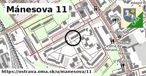 Mánesova 11, Ostrava