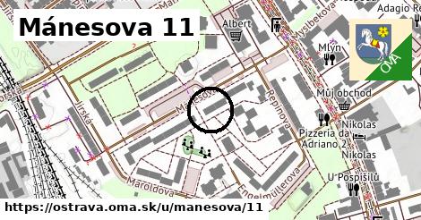 Mánesova 11, Ostrava