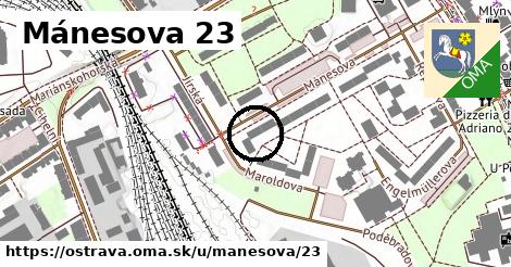 Mánesova 23, Ostrava