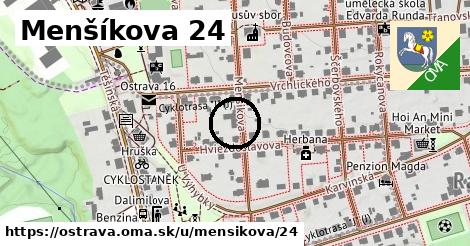 Menšíkova 24, Ostrava