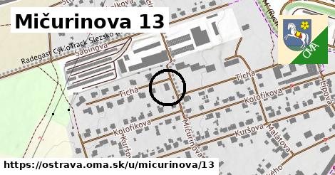 Mičurinova 13, Ostrava