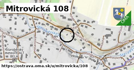 Mitrovická 108, Ostrava