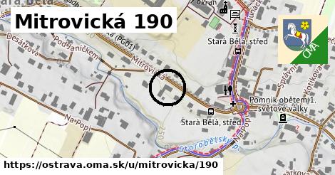 Mitrovická 190, Ostrava