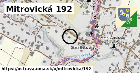 Mitrovická 192, Ostrava