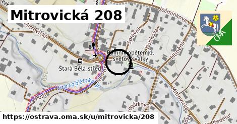 Mitrovická 208, Ostrava