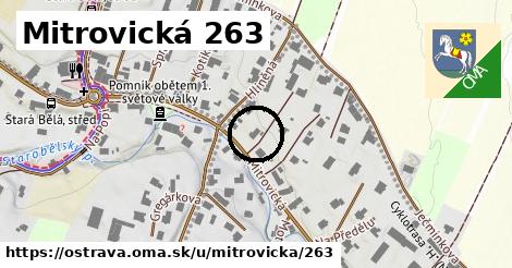 Mitrovická 263, Ostrava