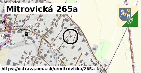 Mitrovická 265a, Ostrava