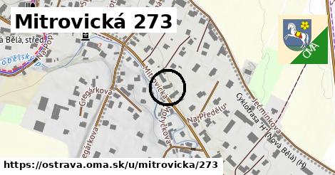 Mitrovická 273, Ostrava