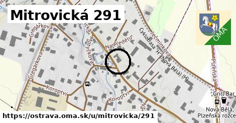 Mitrovická 291, Ostrava