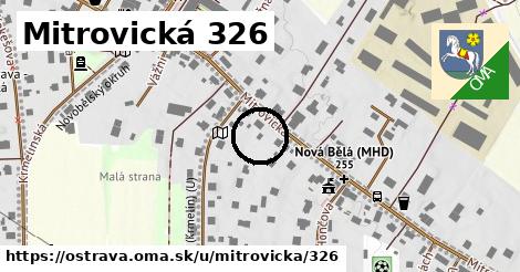 Mitrovická 326, Ostrava