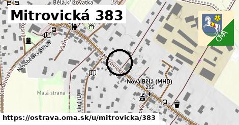 Mitrovická 383, Ostrava