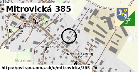 Mitrovická 385, Ostrava