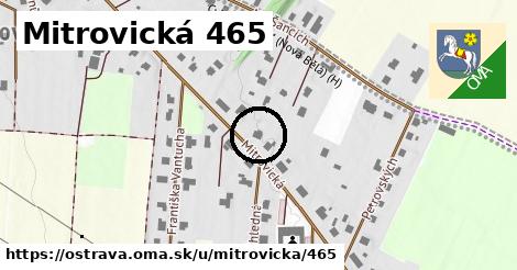 Mitrovická 465, Ostrava