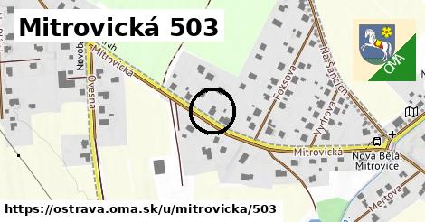 Mitrovická 503, Ostrava