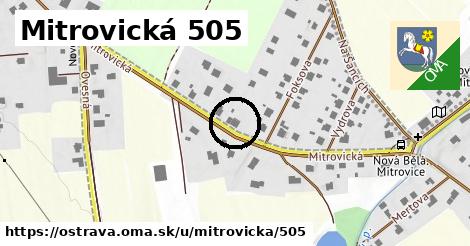 Mitrovická 505, Ostrava