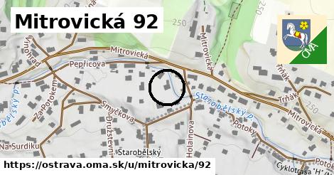 Mitrovická 92, Ostrava