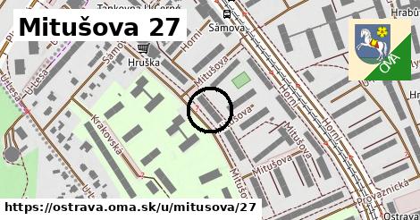 Mitušova 27, Ostrava