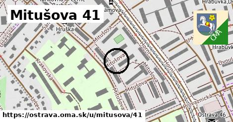 Mitušova 41, Ostrava