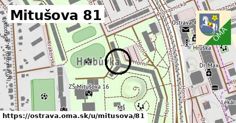 Mitušova 81, Ostrava