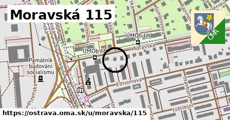 Moravská 115, Ostrava