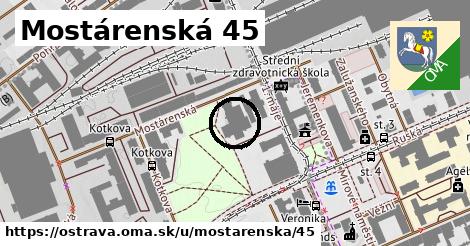 Mostárenská 45, Ostrava