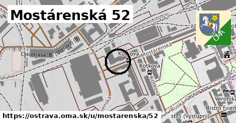 Mostárenská 52, Ostrava