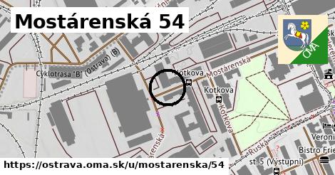 Mostárenská 54, Ostrava