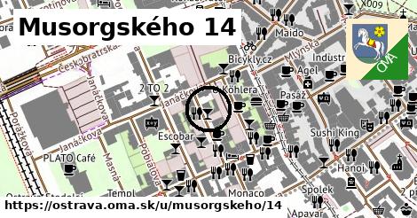 Musorgského 14, Ostrava