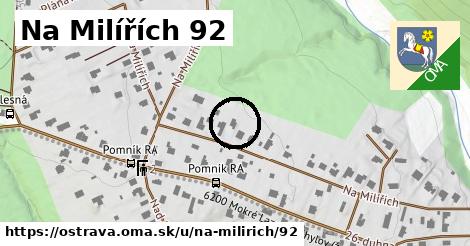 Na Milířích 92, Ostrava