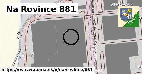 Na Rovince 881, Ostrava