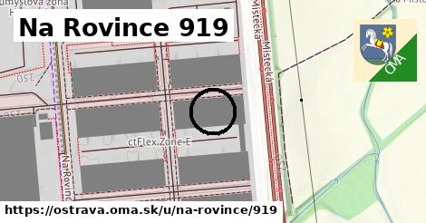 Na Rovince 919, Ostrava