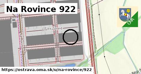 Na Rovince 922, Ostrava