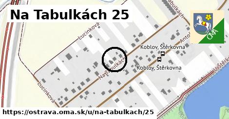 Na Tabulkách 25, Ostrava