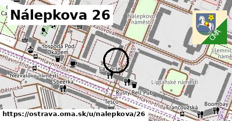 Nálepkova 26, Ostrava