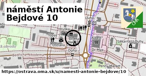 náměstí Antonie Bejdové 10, Ostrava