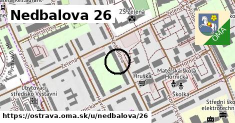 Nedbalova 26, Ostrava