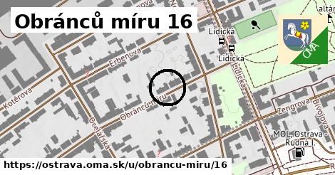 Obránců míru 16, Ostrava