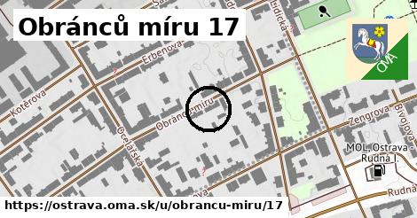 Obránců míru 17, Ostrava