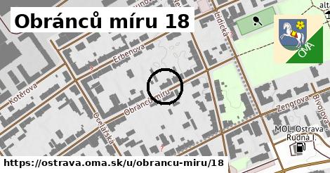 Obránců míru 18, Ostrava