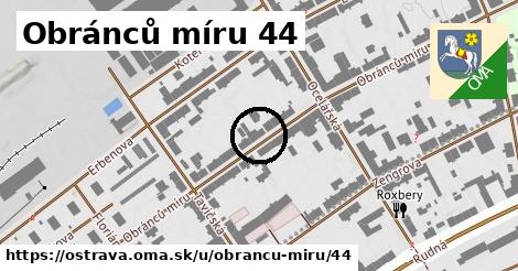 Obránců míru 44, Ostrava