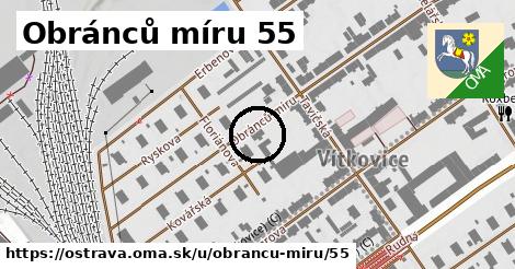 Obránců míru 55, Ostrava