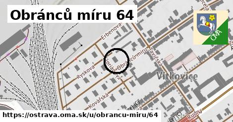 Obránců míru 64, Ostrava