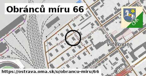 Obránců míru 66, Ostrava