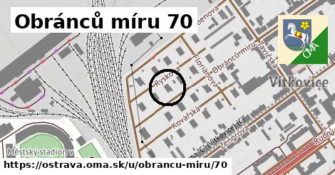 Obránců míru 70, Ostrava