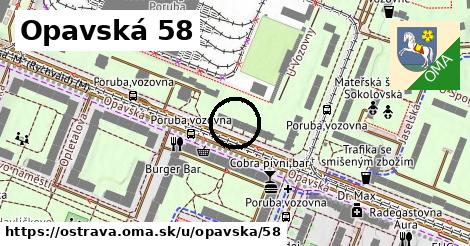 Opavská 58, Ostrava