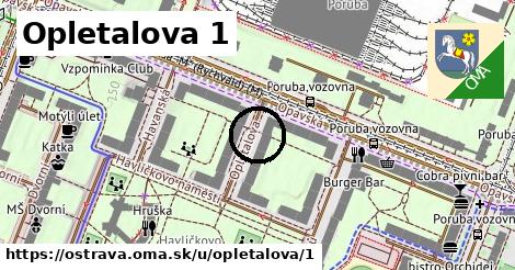 Opletalova 1, Ostrava