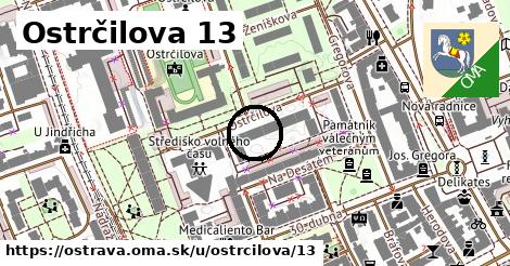 Ostrčilova 13, Ostrava