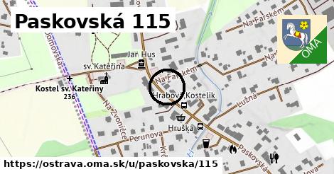 Paskovská 115, Ostrava