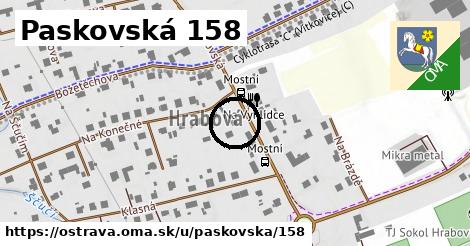 Paskovská 158, Ostrava